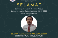 Hizkia Hamonangan Zendrato - SDKKK Jayapura